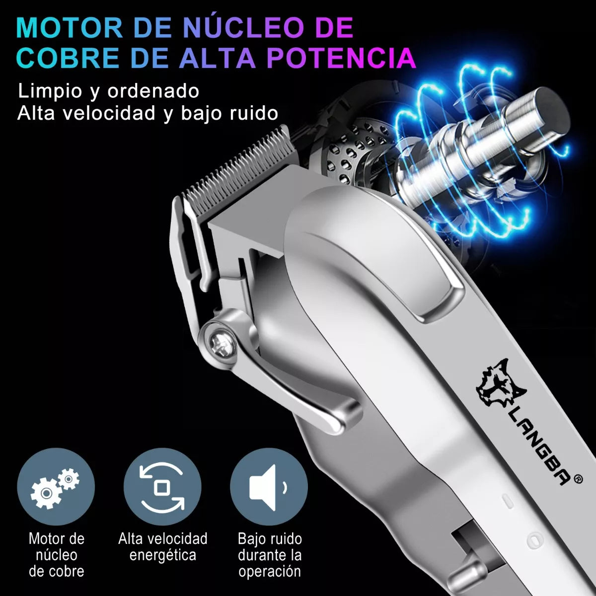 Máquina de afeitar para mascotas