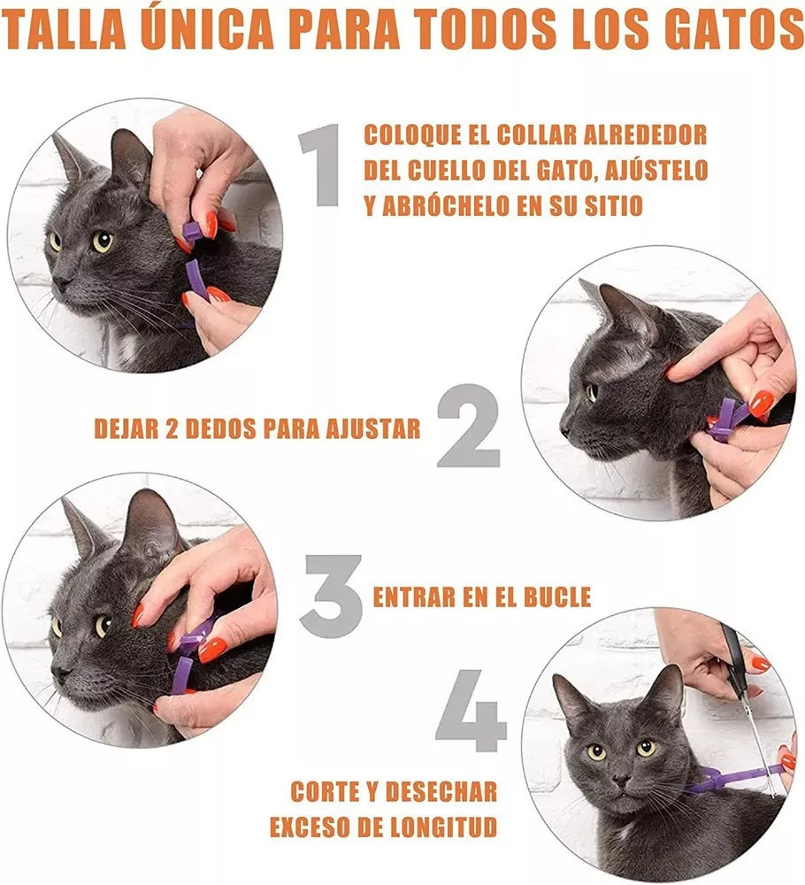 Collar antiestrés para gatos