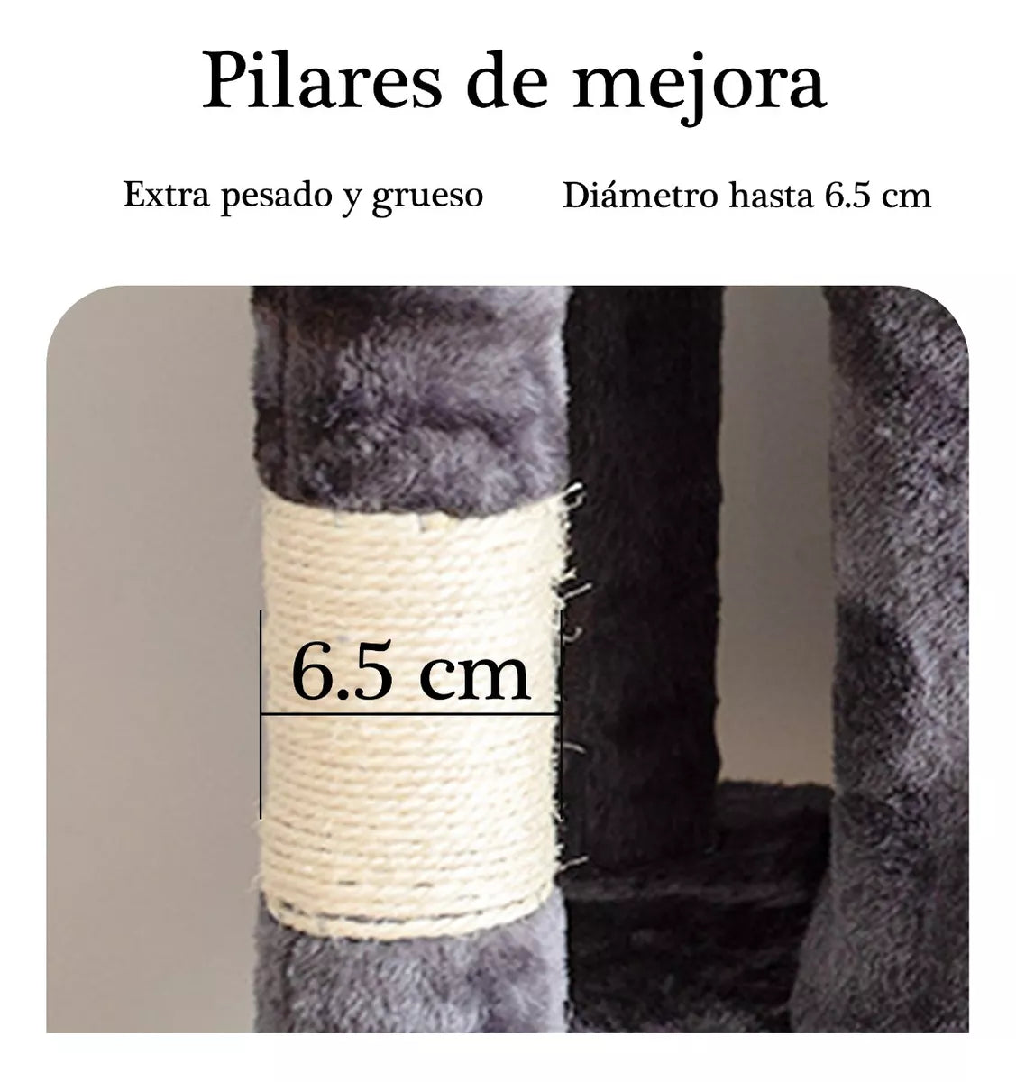 Torre mediana para gatos 155cm de altura