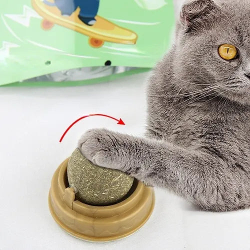 Bola de catnip individual para gatos