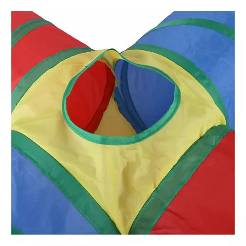 Túnel de de 4 salidas para gato