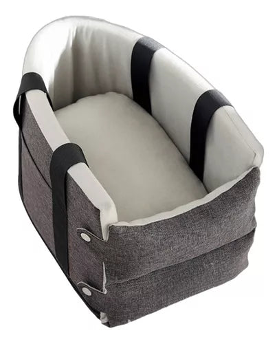 Asiento central de mascota para auto