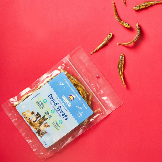 Snacks para Perro y Gato Wawis Dog Food: Dried Sprats