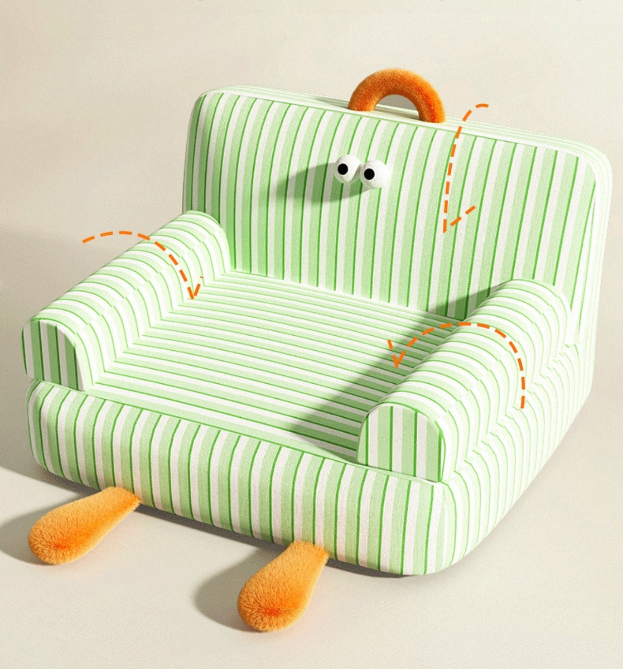 Sofá bonito lavable para mascotas