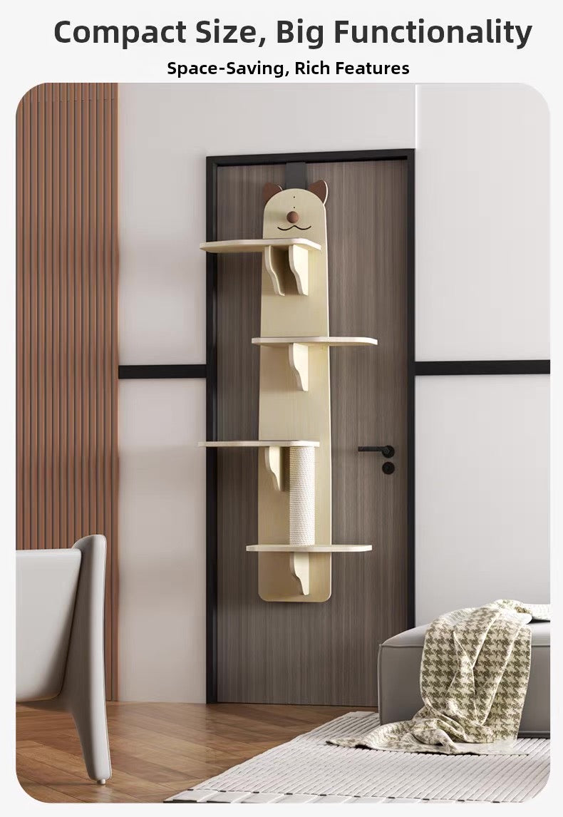Villa de puerta para gatos 150cm alto