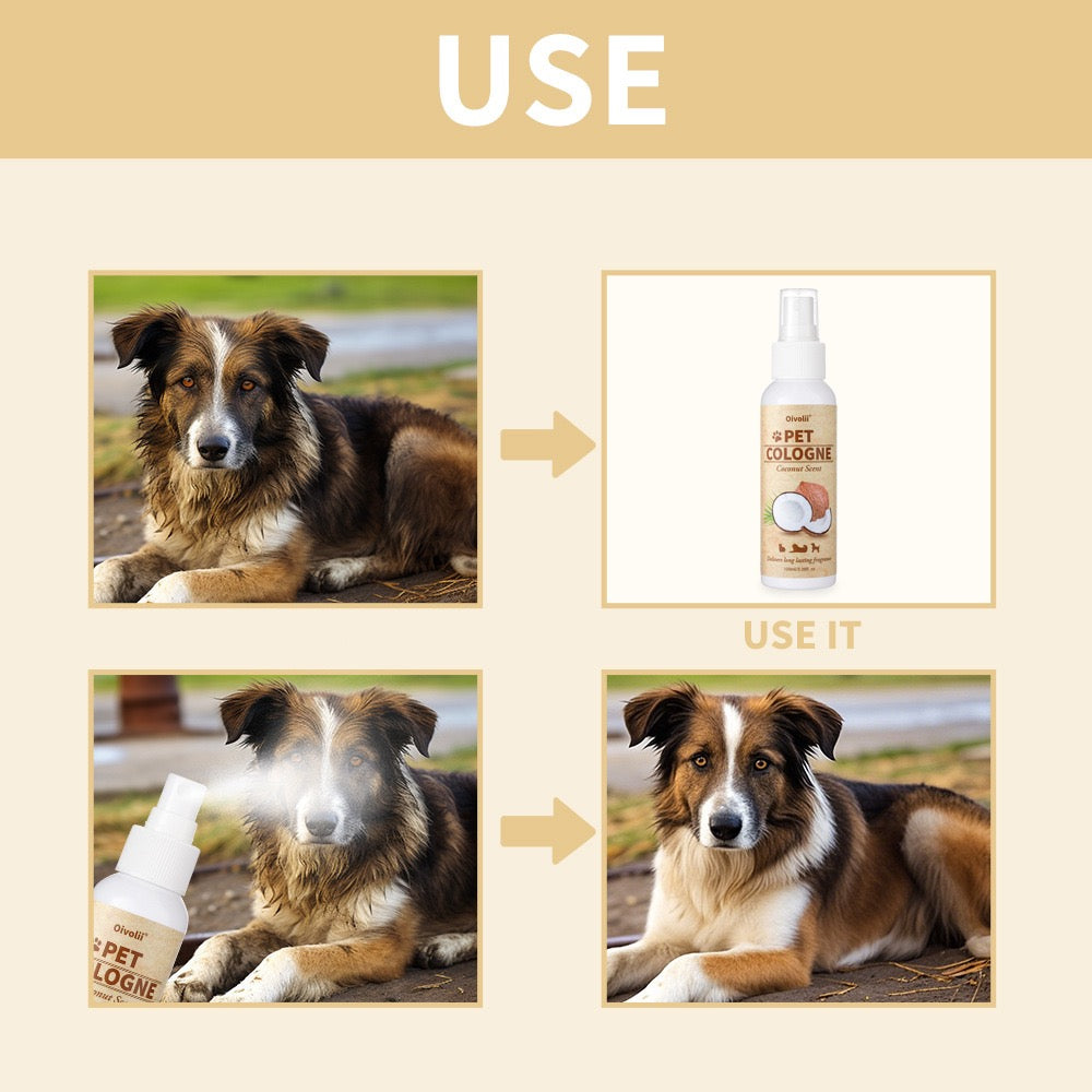 Perfumes para mascotas oivolii 100ml (dos aromas disponibles)