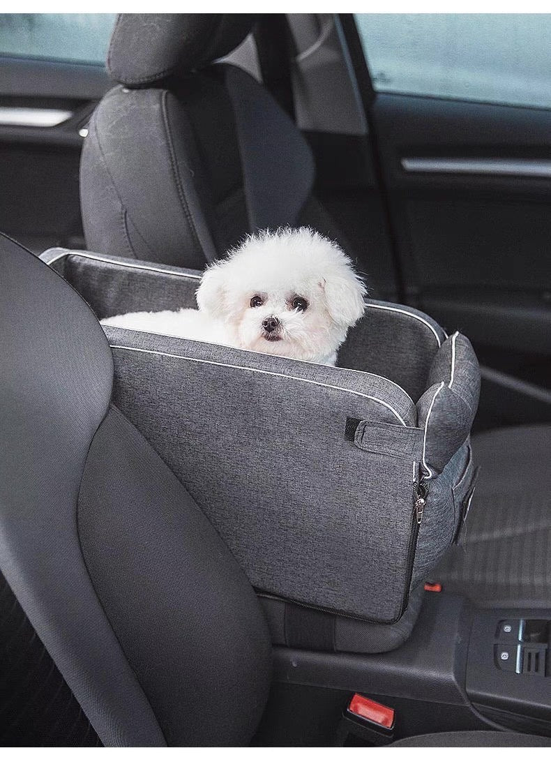 Asiento de auto central para mascotas #1