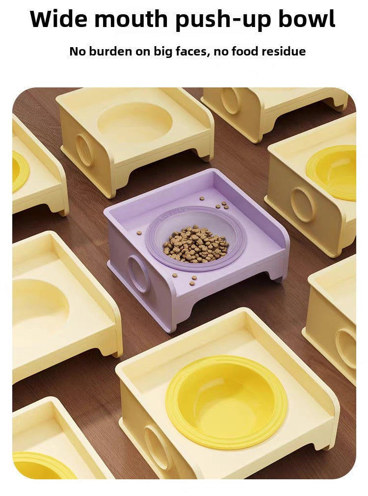 Plato de Ceramica con base desmontable plastica (Variedad de colores)