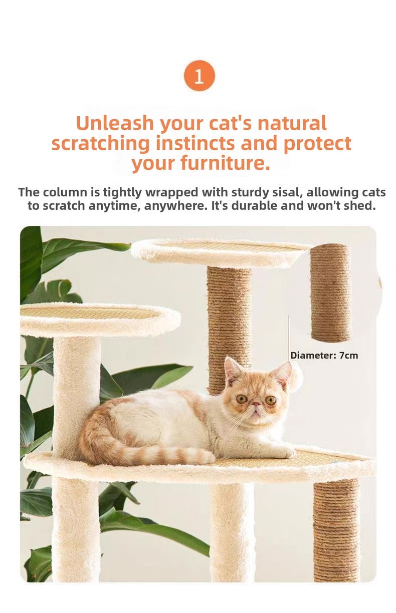 Torre para gatos (Modelo MT25)