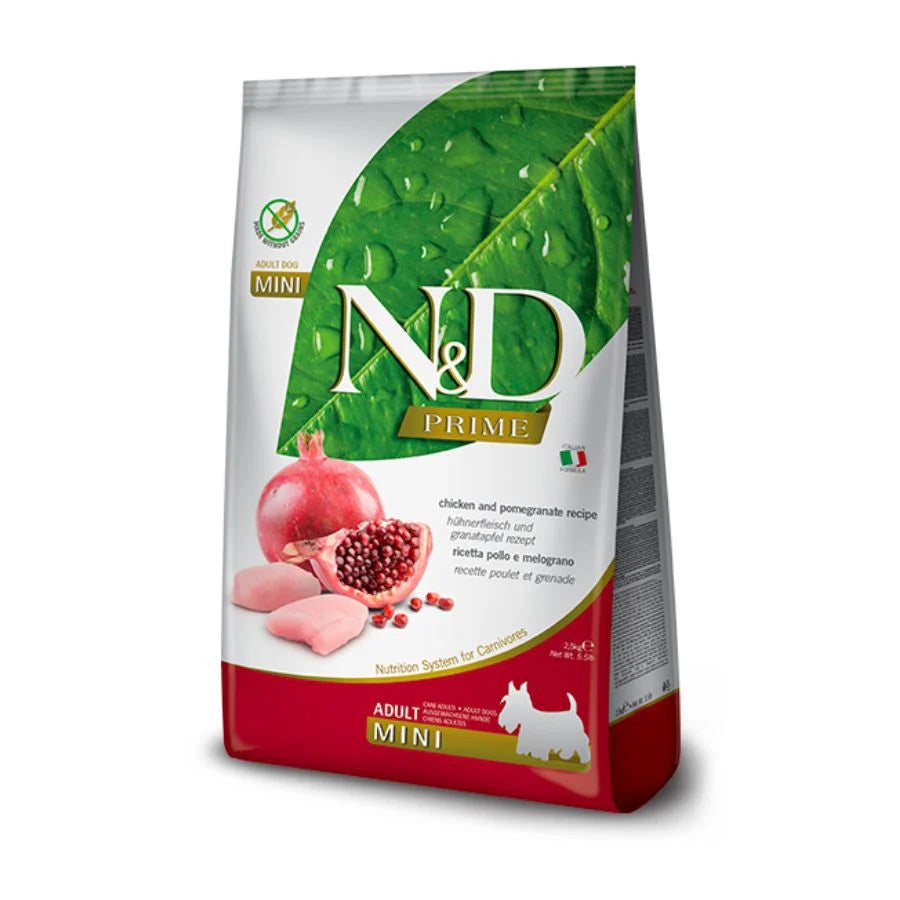 Comida para Perro Farmina: N&D, Prime adult mini 2.5kg