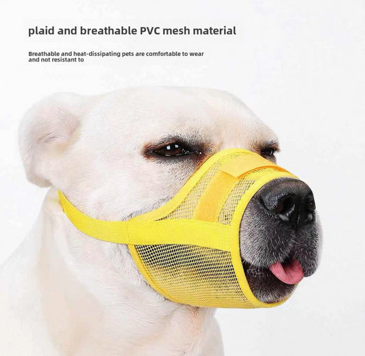 Bozal transpirable abierto para perros