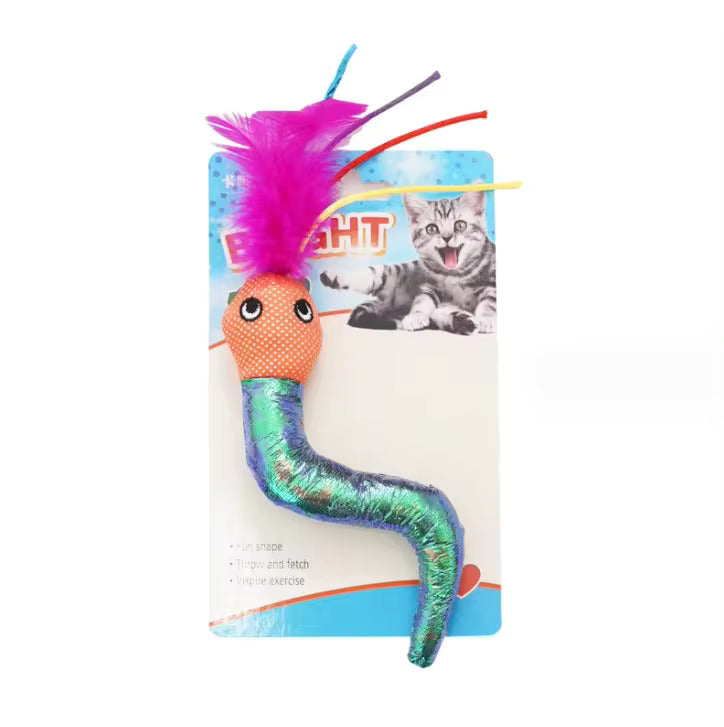 Juguetes para gatos con forma de pescado
