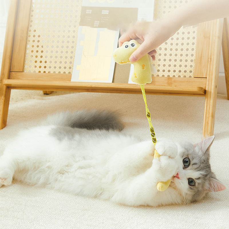 Peluche para gatos con relleno fruta de catnip