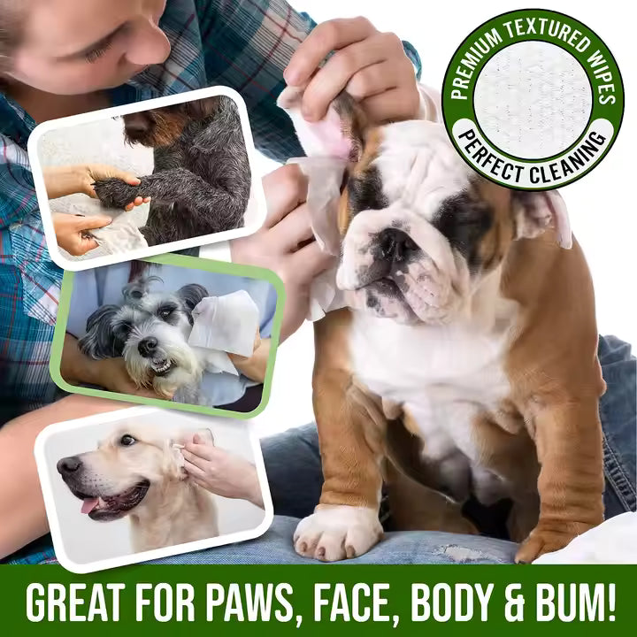 Toallitas húmedas para mascotas 80pcs