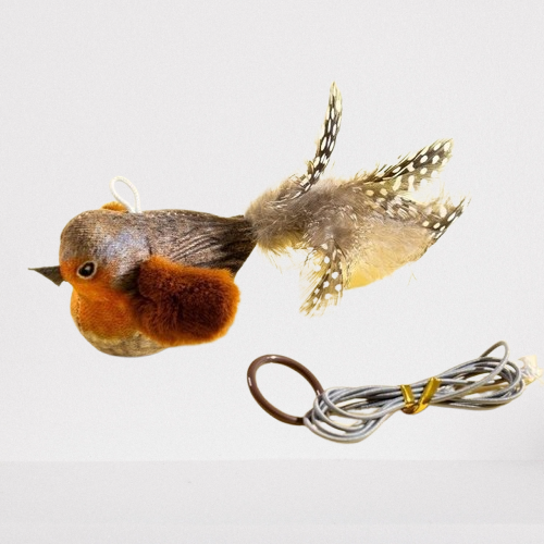 Juguete para gato, pajaro con sonido (variedad de modelos)