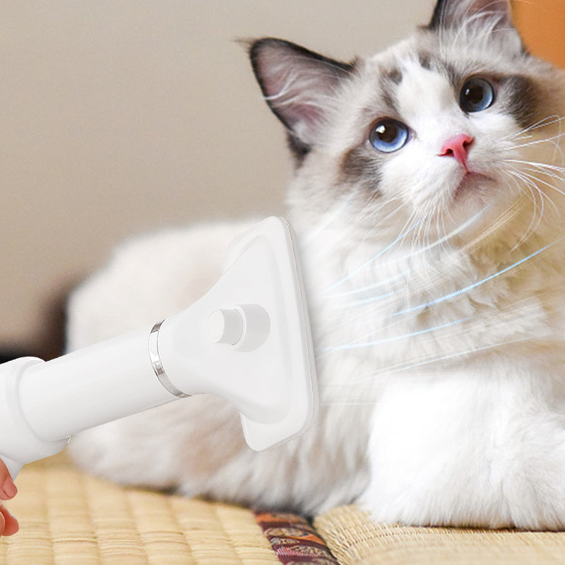 Cepillo secador eléctrico de pelo 2 en 1 para mascotas