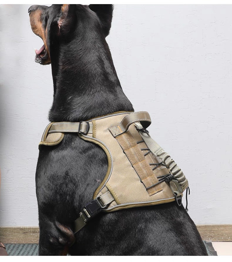 Pechera táctica para perros medianos y grandes