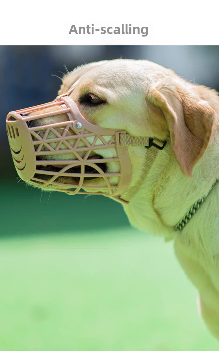 Bozal de plástico para perros pequeños, medianos y grandes