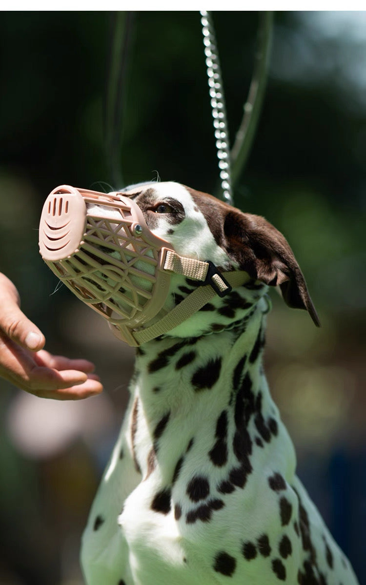 Bozal de plástico para perros pequeños, medianos y grandes