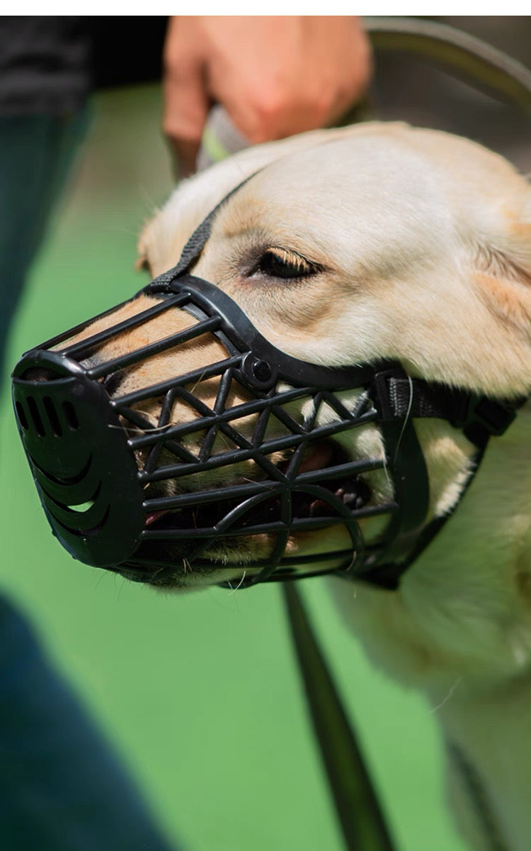 Bozal de plástico para perros pequeños, medianos y grandes