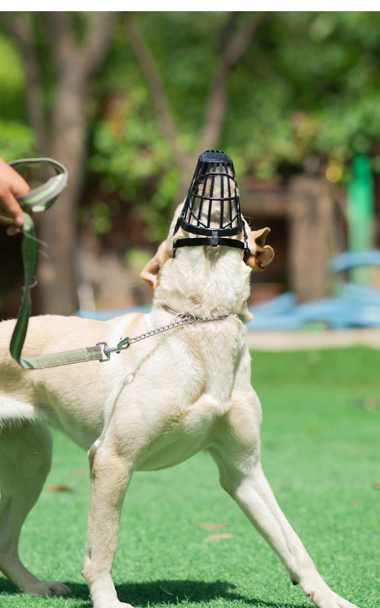 Bozal de plástico para perros pequeños, medianos y grandes