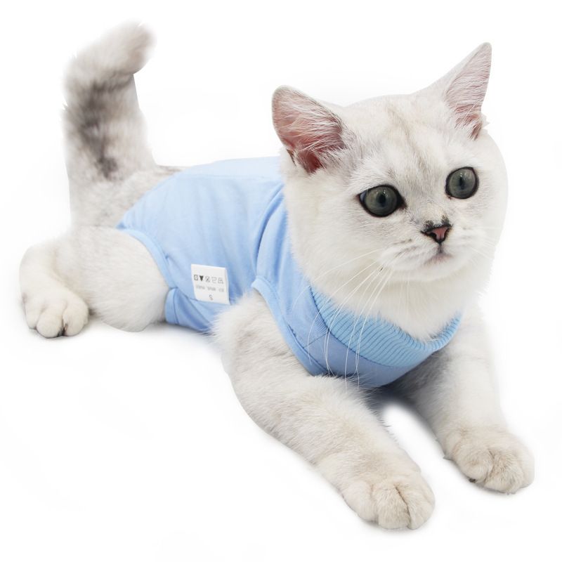 Traje de recuperación de cirugías y heridas para gatos