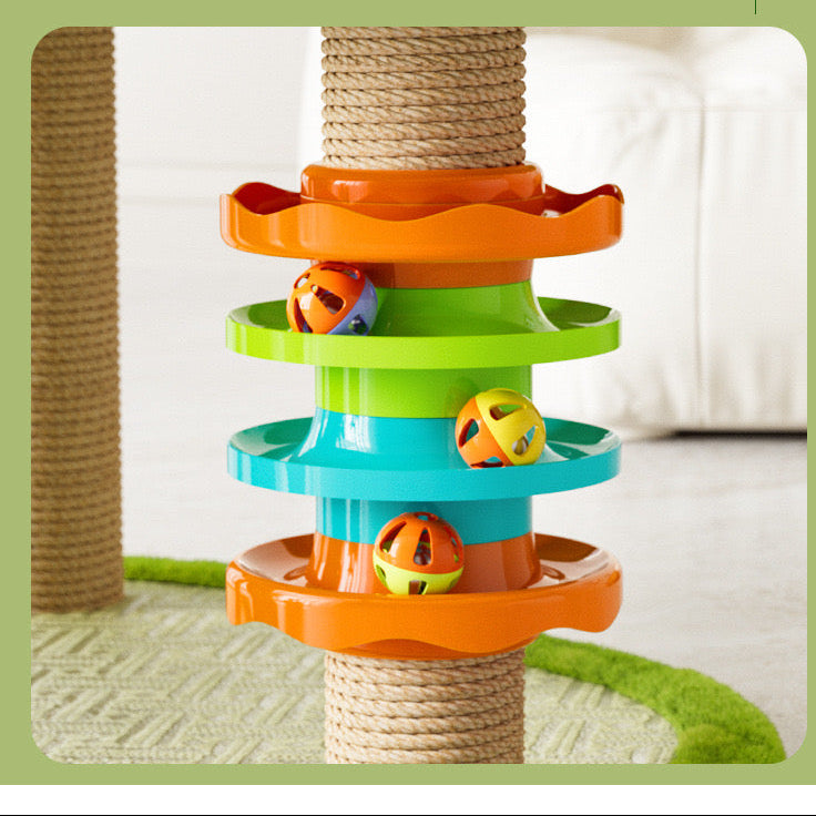 Torre para gatos de 117cm de alto (modelo T23)