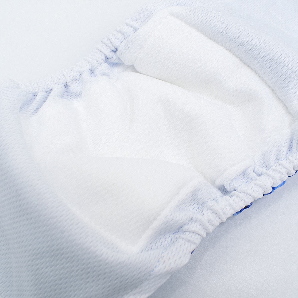 Pañal para macho de tela azul DG111