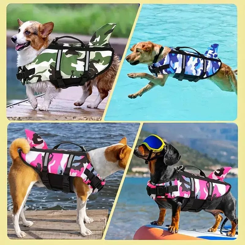 Flotador salvavidas militar para mascotas