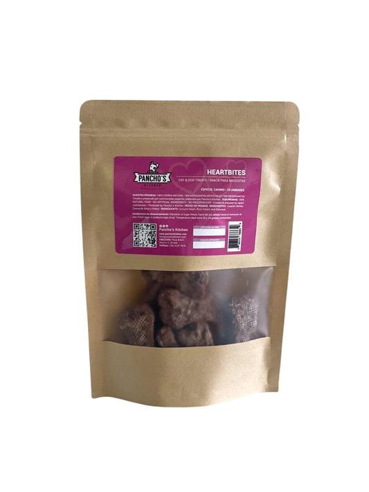 Snacks para Gato y Perro Pancho´s Kitchen: Heart bites 110gr