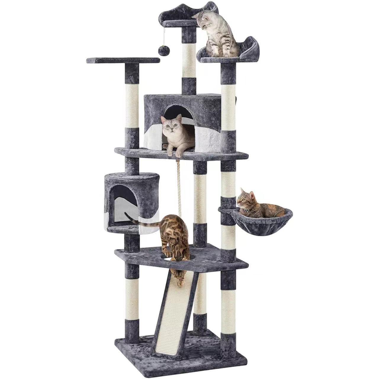 Torre de gatos gigante de 2 metros de alto MT51