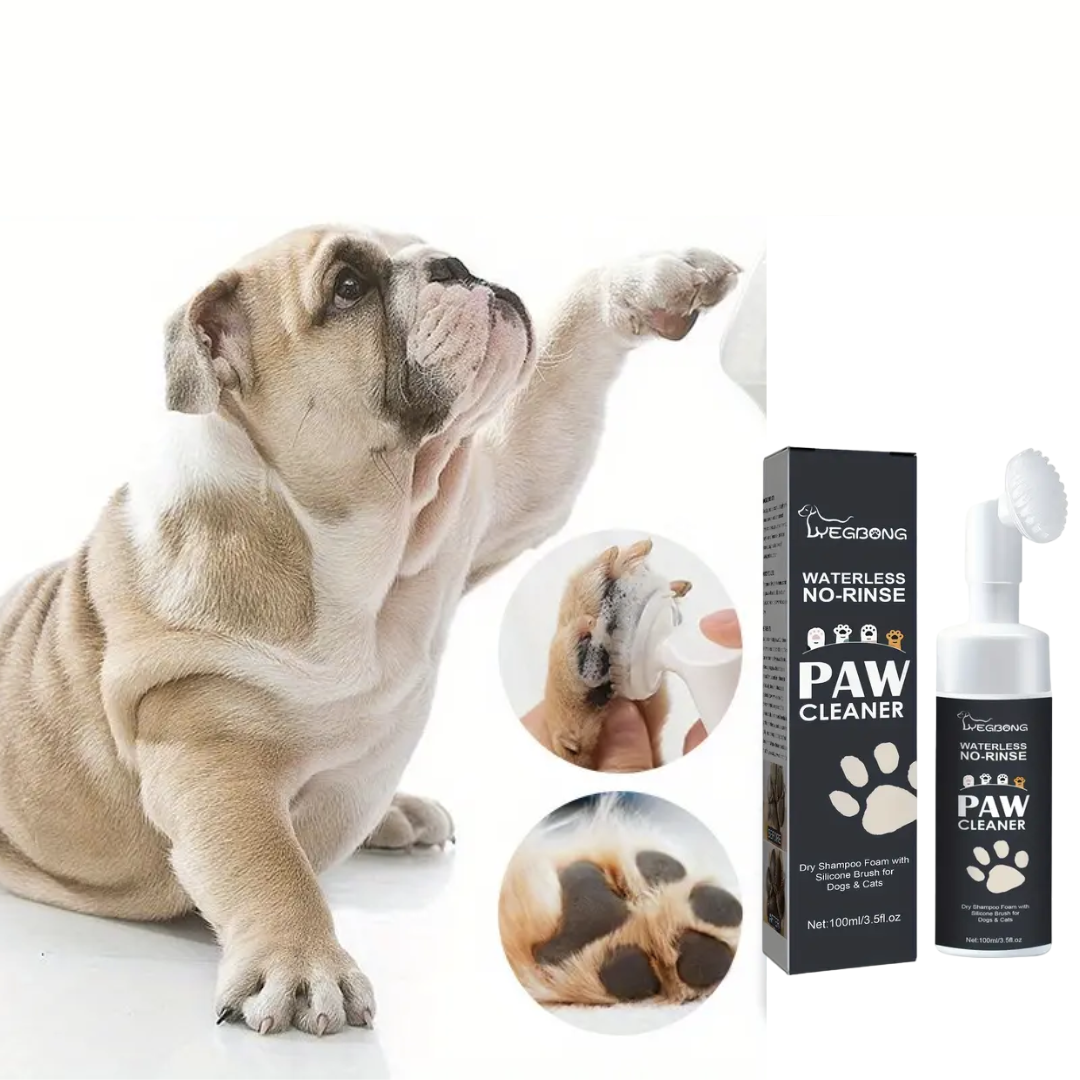 Limpiador de patas en espuma con cepillo 100ml