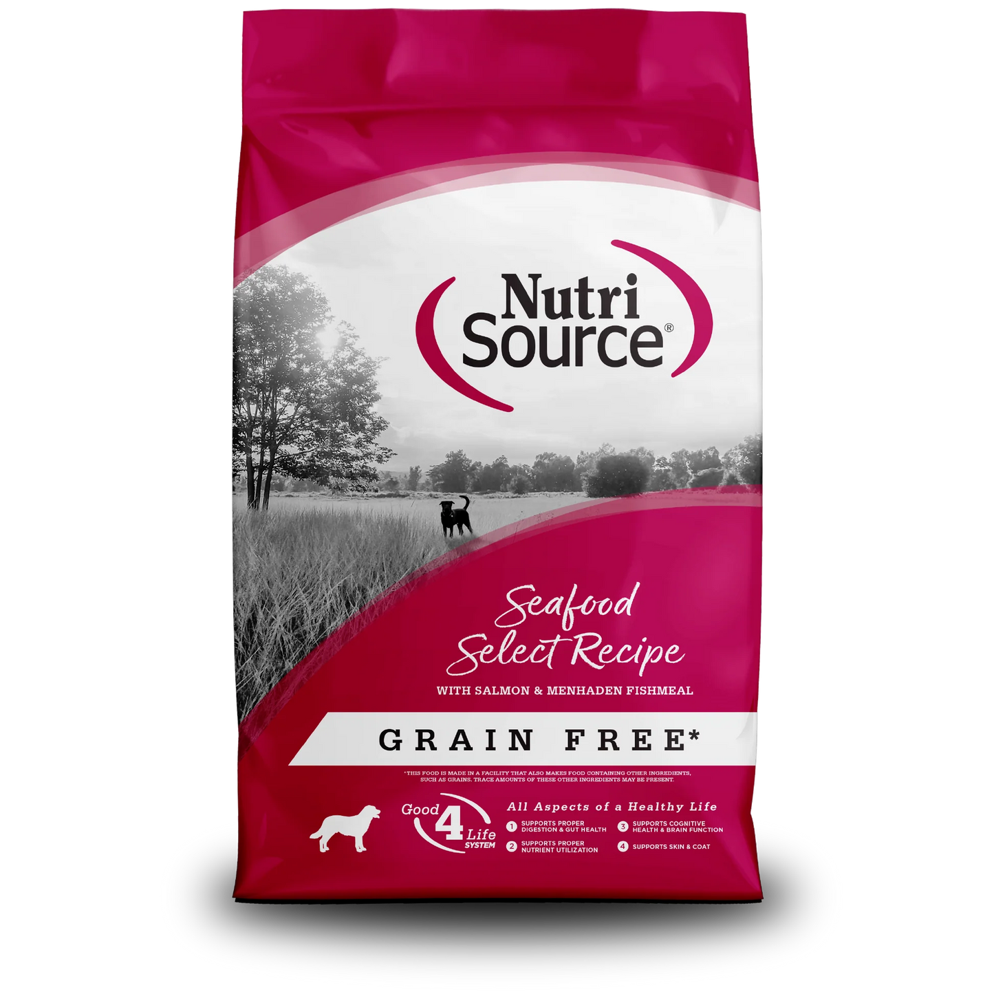 Comida para Perro Nutri source: Seafood select, receta de salmón 1.8kg