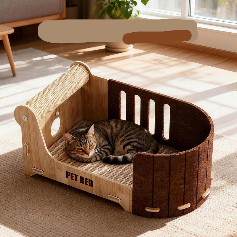 Cama rascador 2 en 1 para gatos (Dos modelos disponibles)
