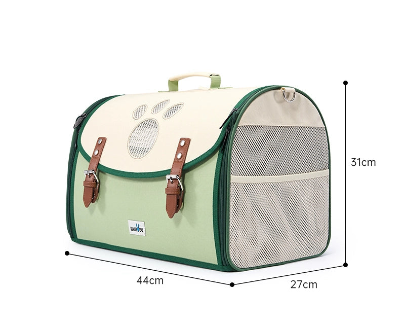 Bolso/mochila transportadora de gatos portátil