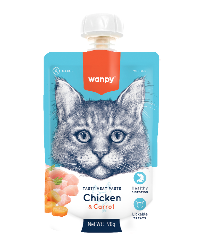 Comida húmeda para Gato Wanpy: Paste Taste Meat