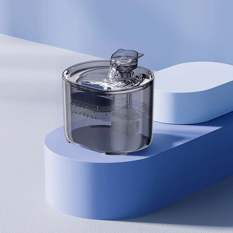 Fuente de agua recargable para gatos 2.2L