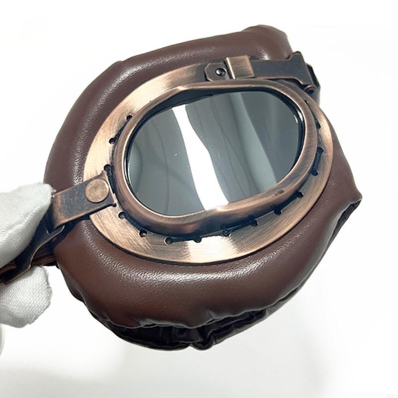 Lentes perros retro con diseño antiguo relleno cuero suave