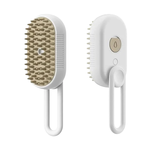Cepillo de vapor para mascotas 3 en 1
