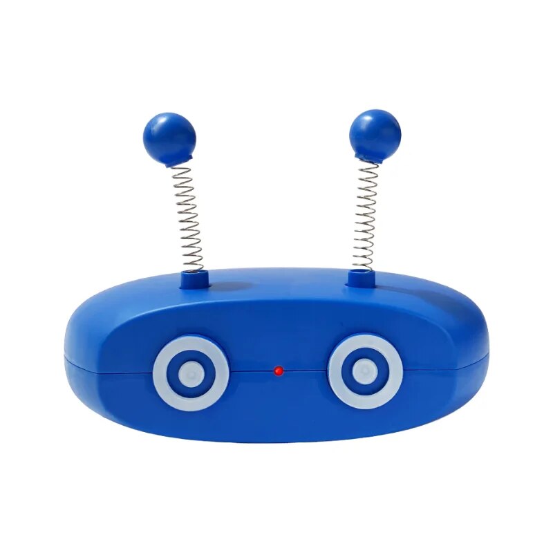 Robot eléctrico interactivo con pluma automática para gatos
