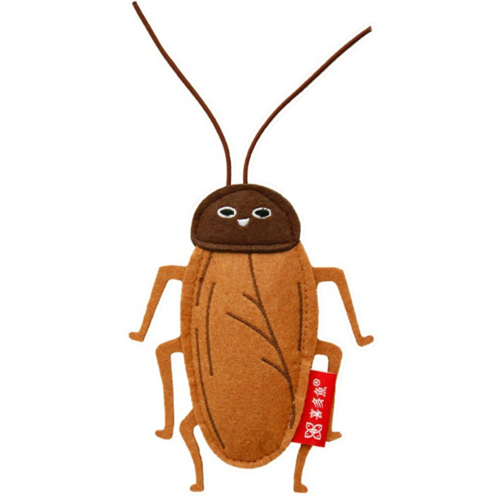 Peluche relleno de catnip con forma de insectos