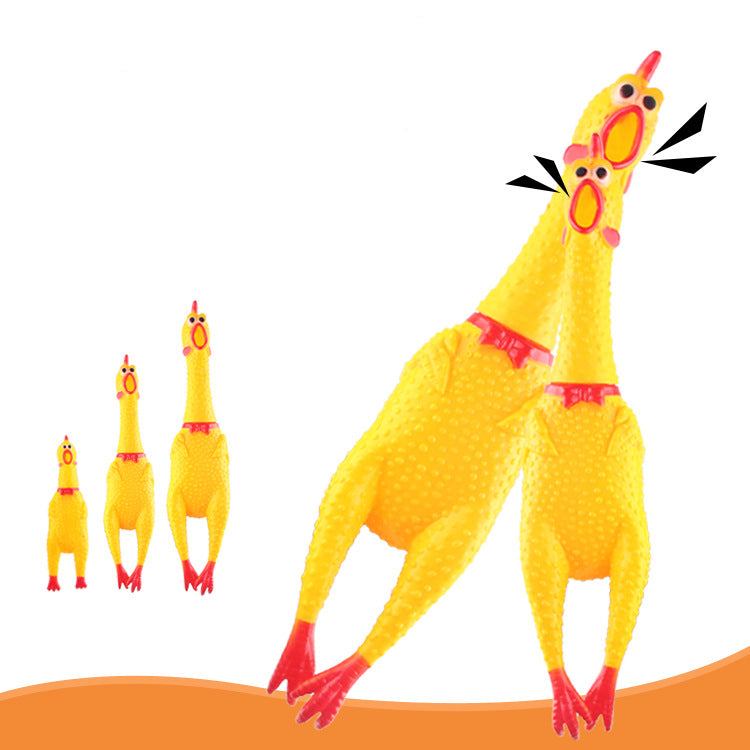 Juguete de pollo que grita