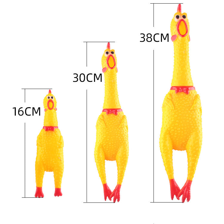 Juguete de pollo que grita