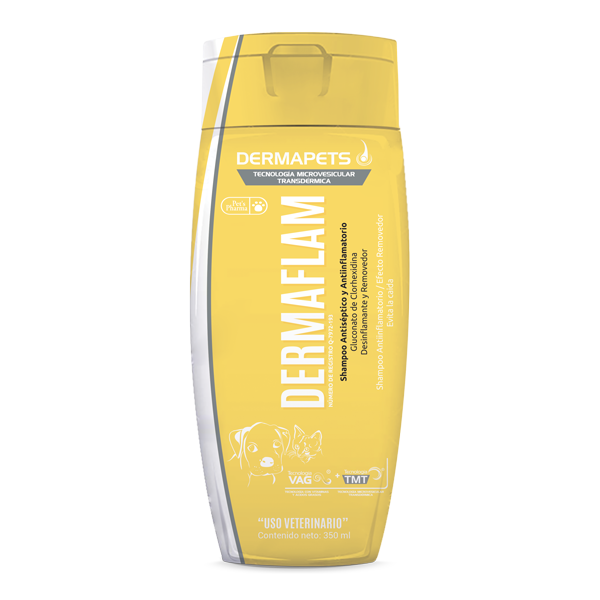 Shampoo Dermapets: DermaFlam 350ml