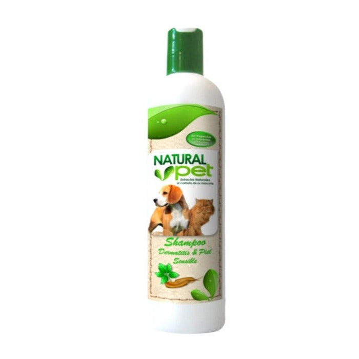 Shampoo Natural Pet Dermatitis & Piel Sensible 500ML