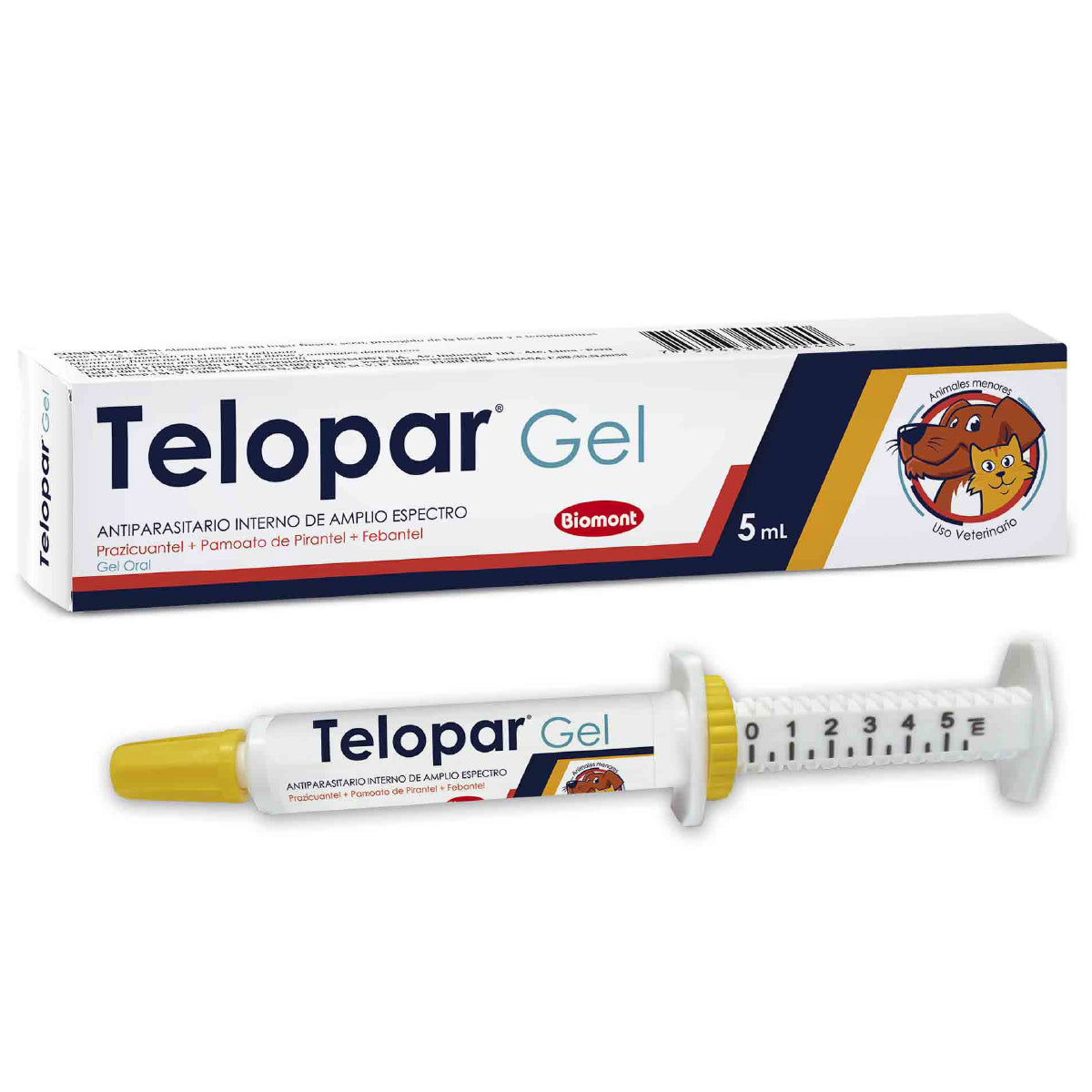 Telopar Gel antidesparasitorio interno