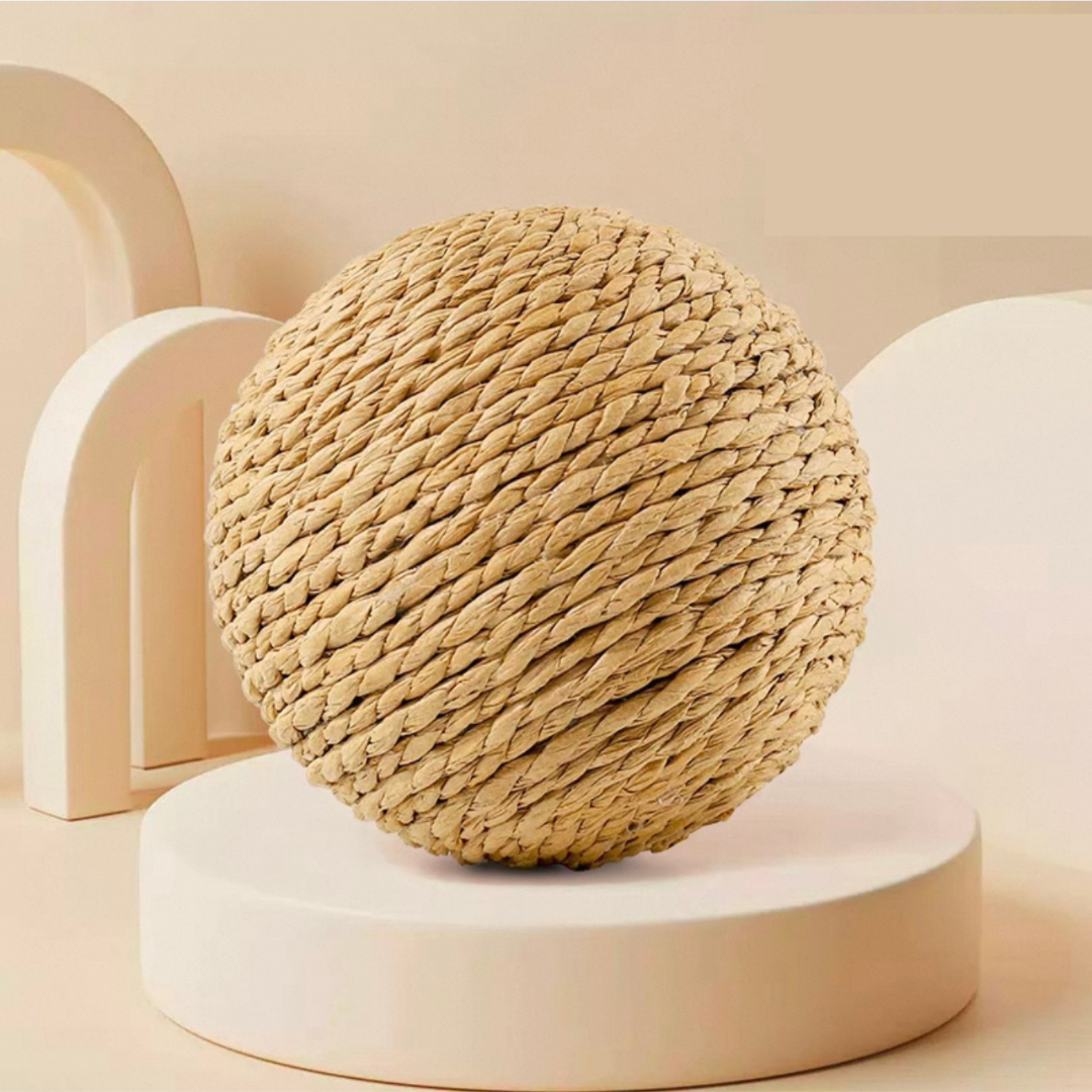 Pelota para gatos de cuerda de sisal 10cm