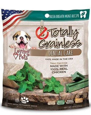 Snacks para Perro Loving Pets: Totally grainless chicken 6 OZ