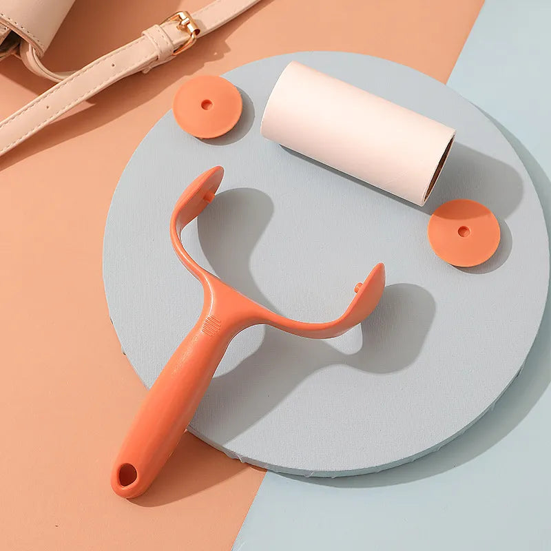Juego de rodillo con papel adhesivo para eliminar pelusas (Tres rollos)