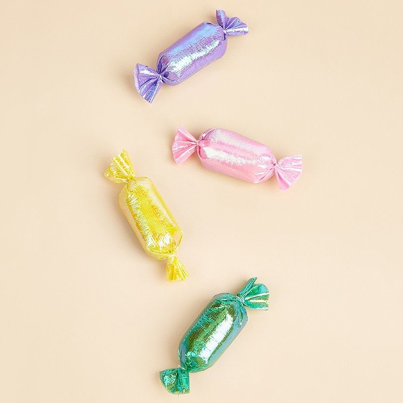 Juguete para gatos con forma de caramelo relleno de catnip